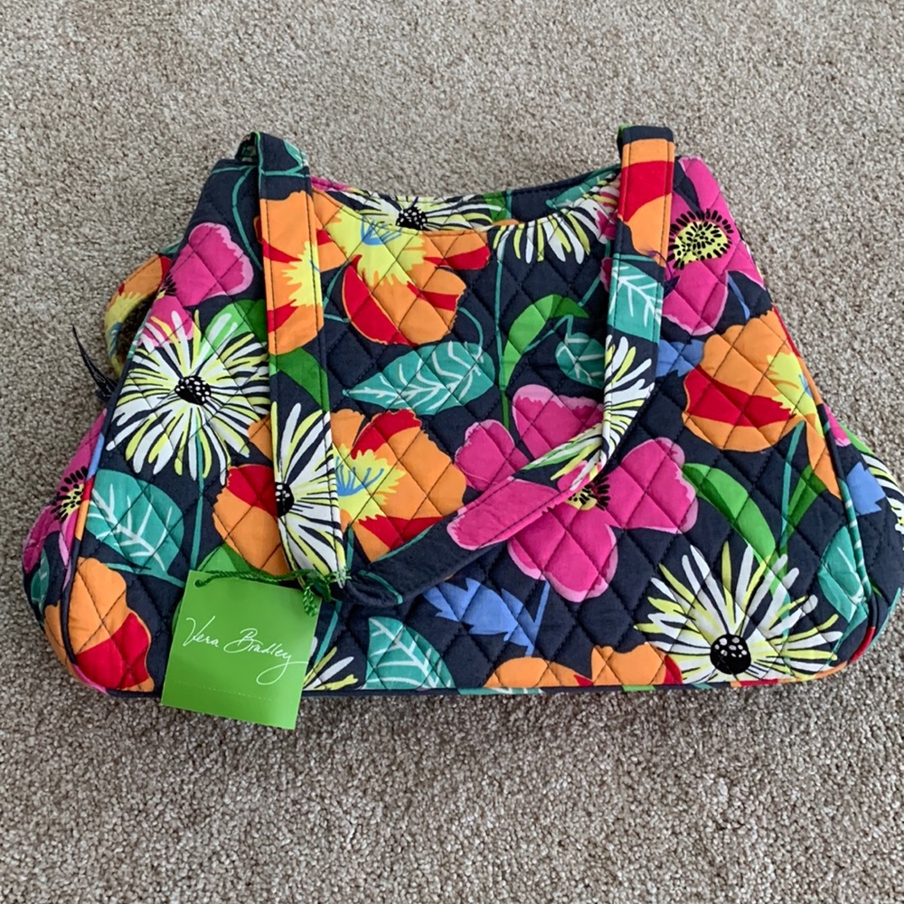 New Vera Bradley Triple Compartment Handbag